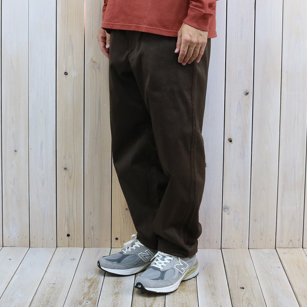 THE NORTH FACE PURPLE LABEL : Chino Wide Tapered Field Pants (BROWN)