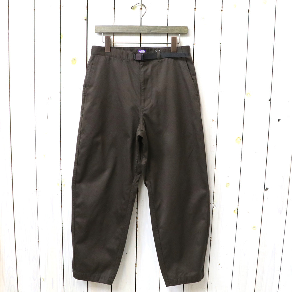 THE NORTH FACE PURPLE LABEL : Chino Wide Tapered Field Pants (BROWN)