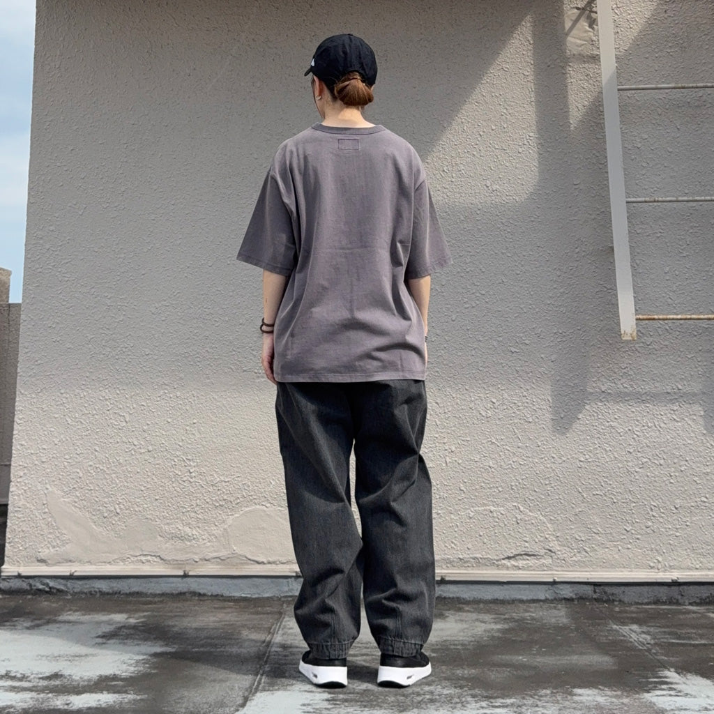 THE NORTH FACE PURPLE LABEL : Denim Wide Tapered Field Pants (Gray)