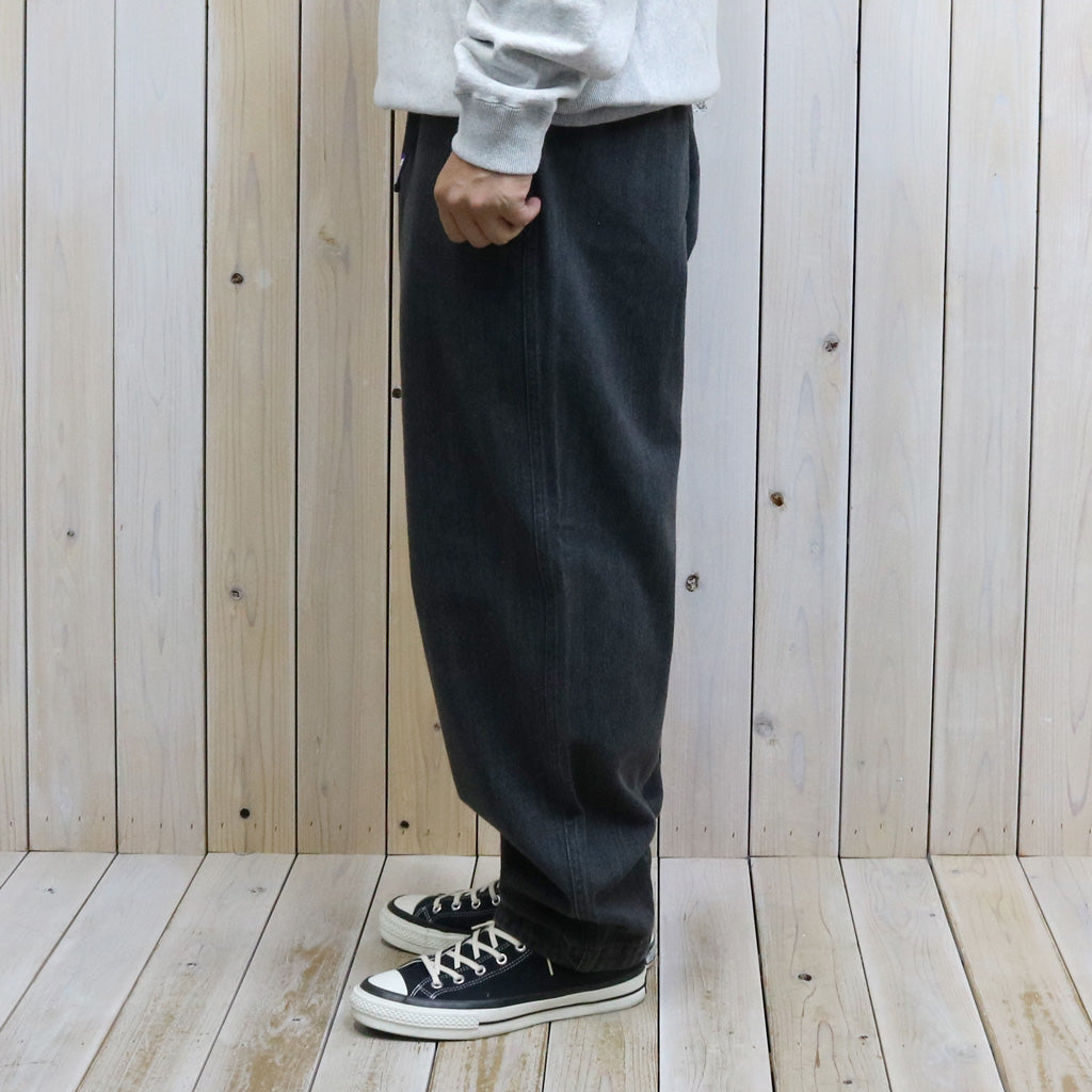 THE NORTH FACE PURPLE LABEL : Denim Wide Tapered Field Pants (Gray)