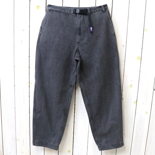 THE NORTH FACE PURPLE LABEL : Denim Wide Tapered Field Pants (Gray)