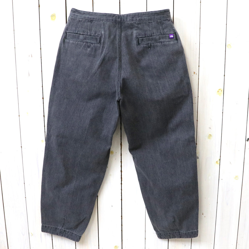 THE NORTH FACE PURPLE LABEL : Denim Wide Tapered Field Pants (Gray)
