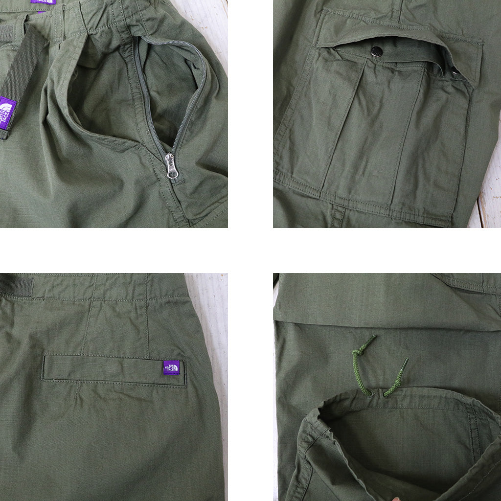 THE NORTH FACE PURPLE LABEL : Ripstop Field Cargo Pants (Olive)