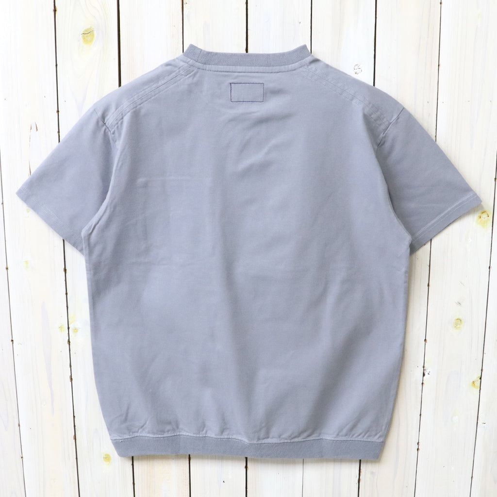THE NORTH FACE PURPLE LABEL : High Bulky Pocket Tee (Light Gray)