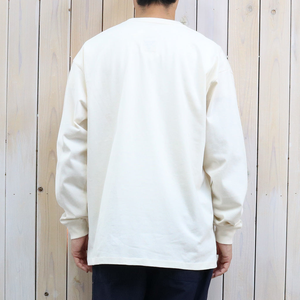 nanamica : OOAL Graphic L/S Tee (Ivory)