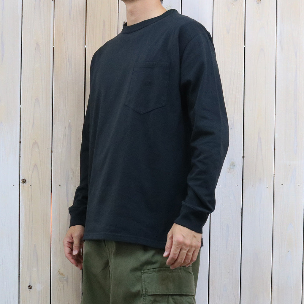 THE NORTH FACE PURPLE LABEL : 8oz Field Long Sleeve Pocket Tee (Black)
