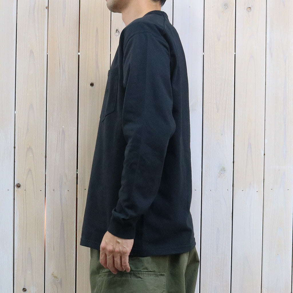 THE NORTH FACE PURPLE LABEL : 8oz Field Long Sleeve Pocket Tee (Black)