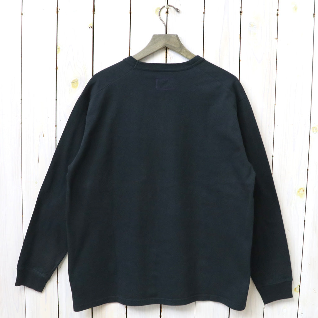 THE NORTH FACE PURPLE LABEL : 8oz Field Long Sleeve Pocket Tee (Black)