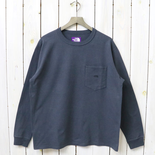 THE NORTH FACE PURPLE LABEL : 8oz Field Long Sleeve Pocket Tee (Asphalt Gray)