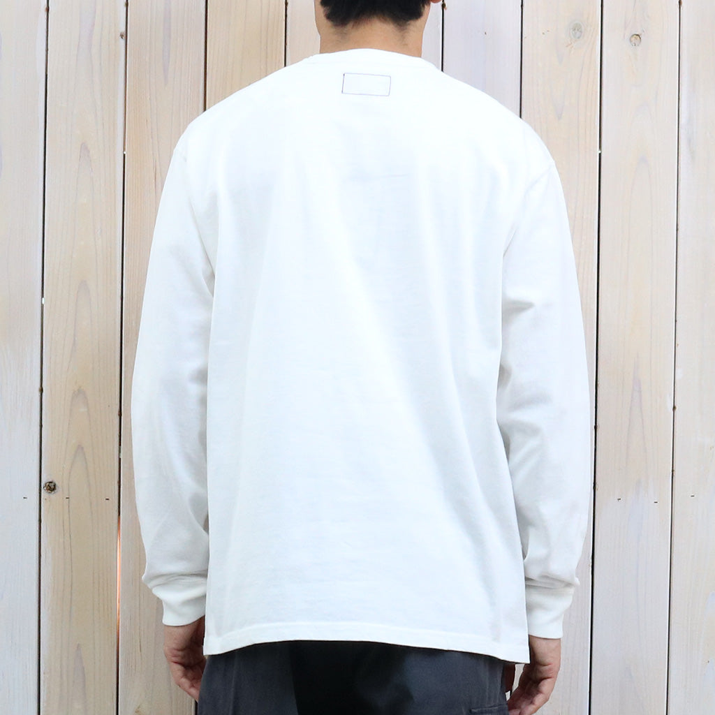 THE NORTH FACE PURPLE LABEL : 8oz Field Long Sleeve Pocket Tee (Off White)