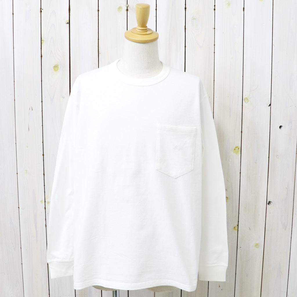 THE NORTH FACE PURPLE LABEL : 8oz Field Long Sleeve Pocket Tee (Off White)