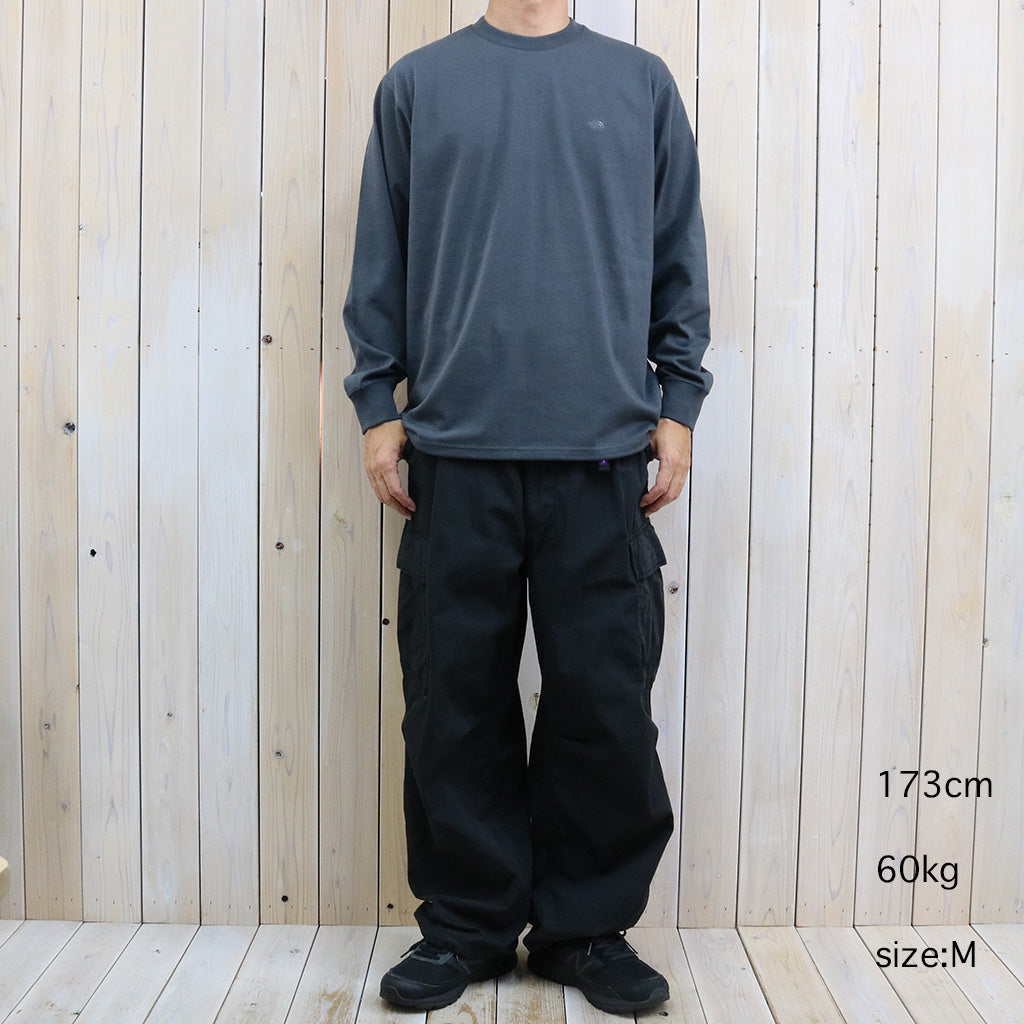 THE NORTH FACE PURPLE LABEL : Field Long Sleeve Tee (Asphalt Gray)