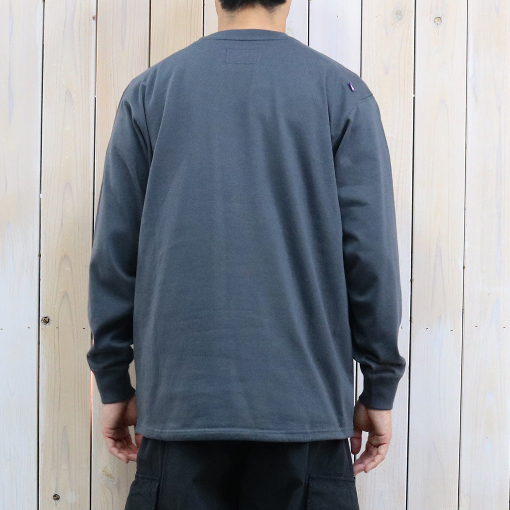 THE NORTH FACE PURPLE LABEL : Field Long Sleeve Tee (Asphalt Gray)
