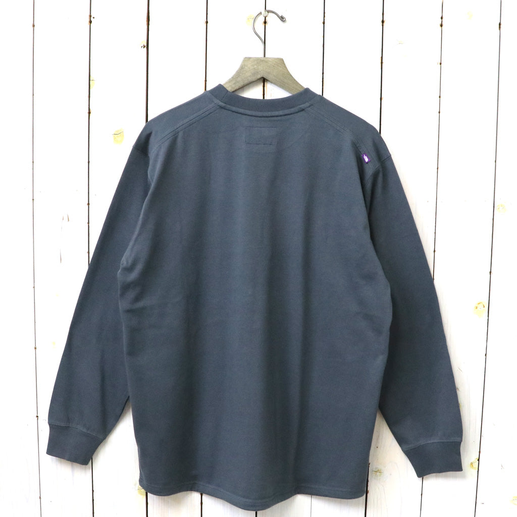 THE NORTH FACE PURPLE LABEL : Field Long Sleeve Tee (Asphalt Gray)