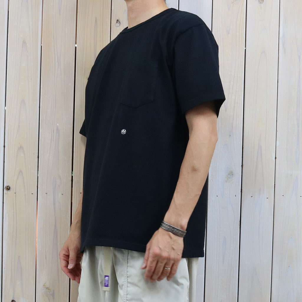 nanamica : COOLMAX Jersey Pocket Tee (Black)