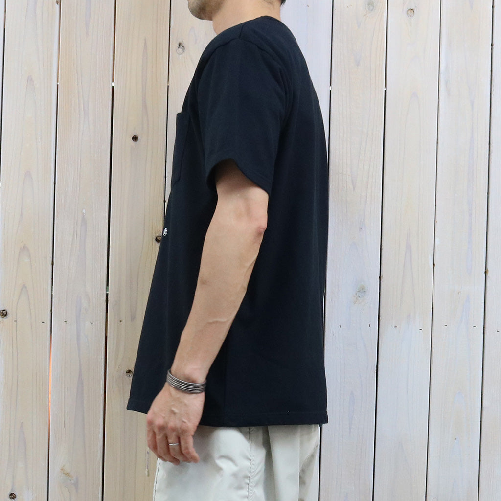 nanamica : COOLMAX Jersey Pocket Tee (Black)