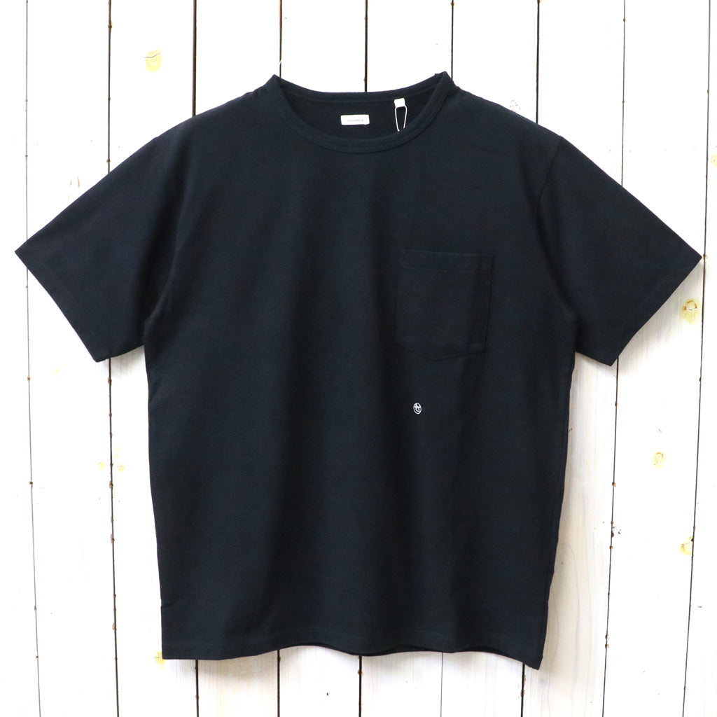 nanamica : COOLMAX Jersey Pocket Tee (Black)