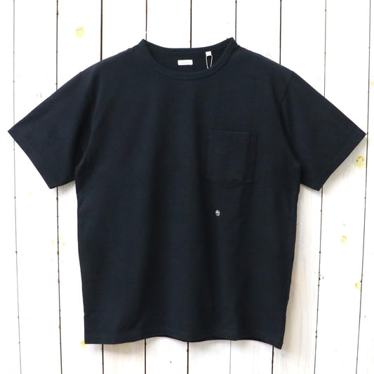 nanamica : COOLMAX Jersey Pocket Tee (Black)
