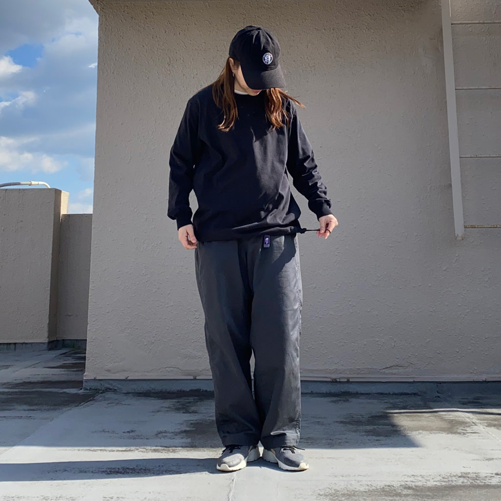 THE NORTH FACE PURPLE LABEL : Field Long Sleeve Tee (Black)