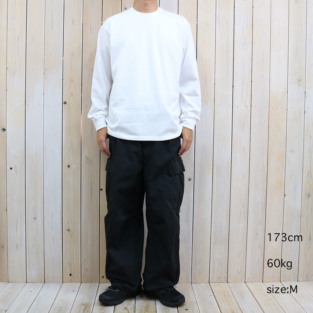 THE NORTH FACE PURPLE LABEL : Field Long Sleeve Tee (White)