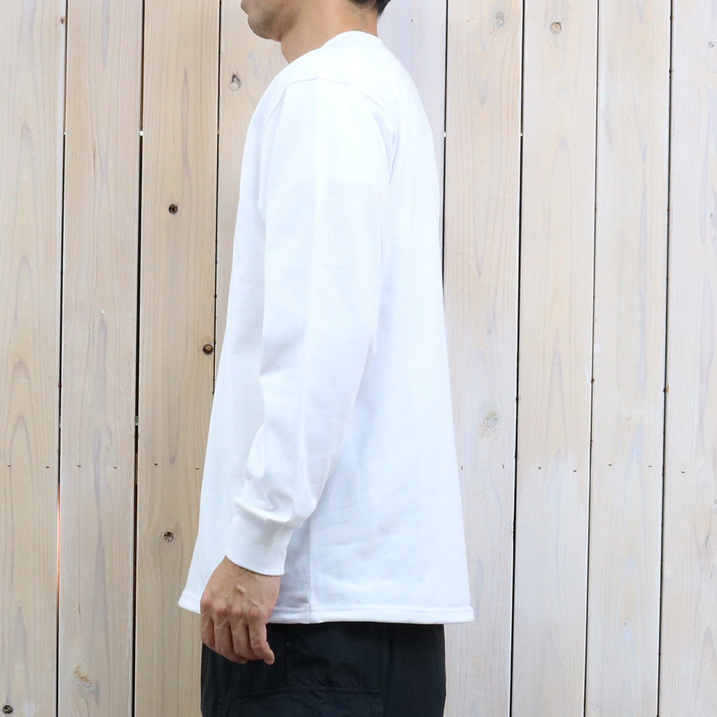 THE NORTH FACE PURPLE LABEL : Field Long Sleeve Tee (White)