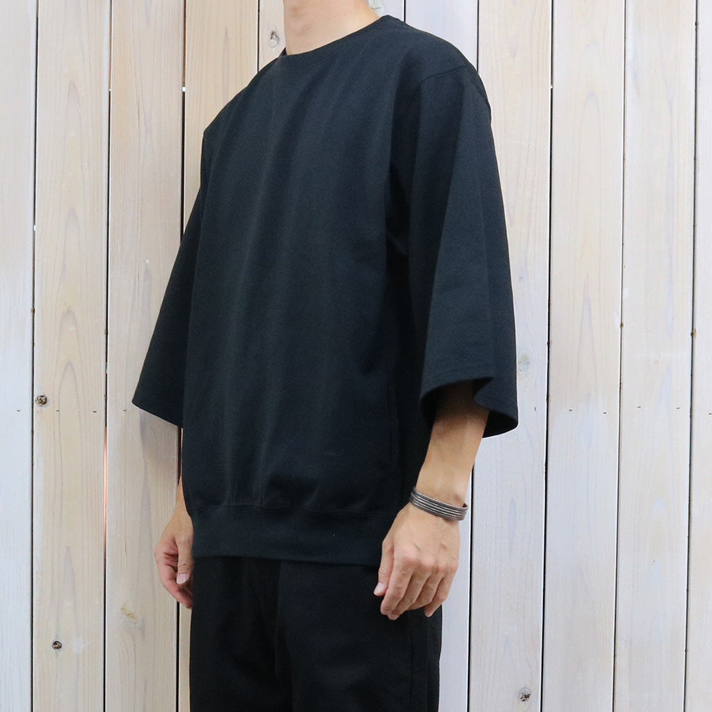 THE NORTH FACE PURPLE LABEL : 9.5oz Field S/S Pullover (Black)