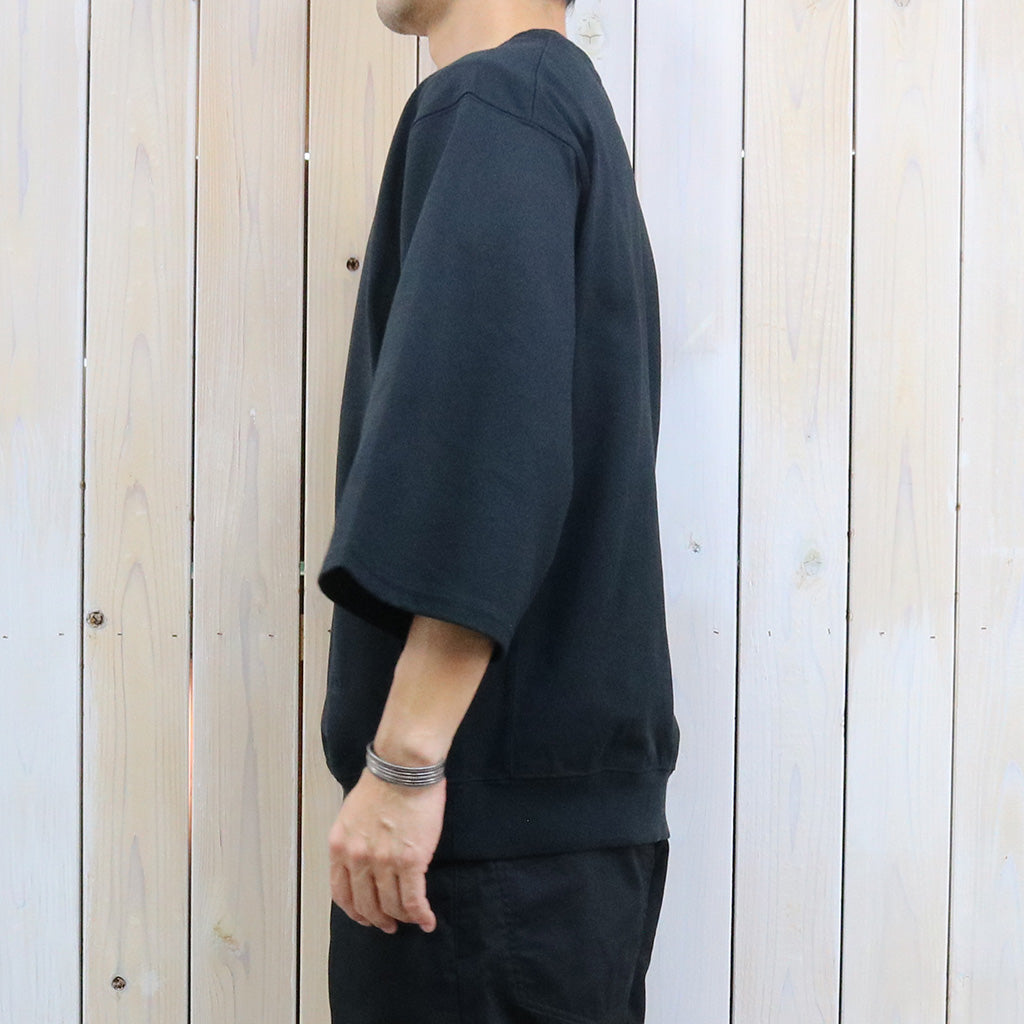 THE NORTH FACE PURPLE LABEL : 9.5oz Field S/S Pullover (Black)