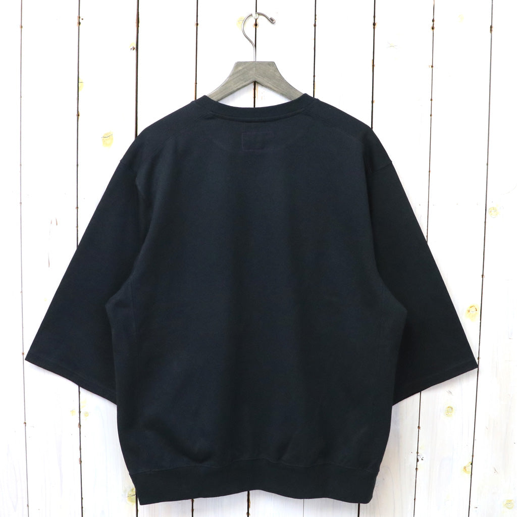 THE NORTH FACE PURPLE LABEL : 9.5oz Field S/S Pullover (Black)