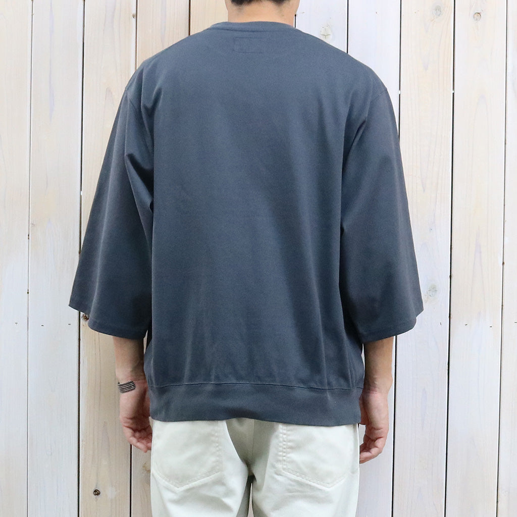 THE NORTH FACE PURPLE LABEL : 9.5oz Field S/S Pullover (Asphalt Gray)