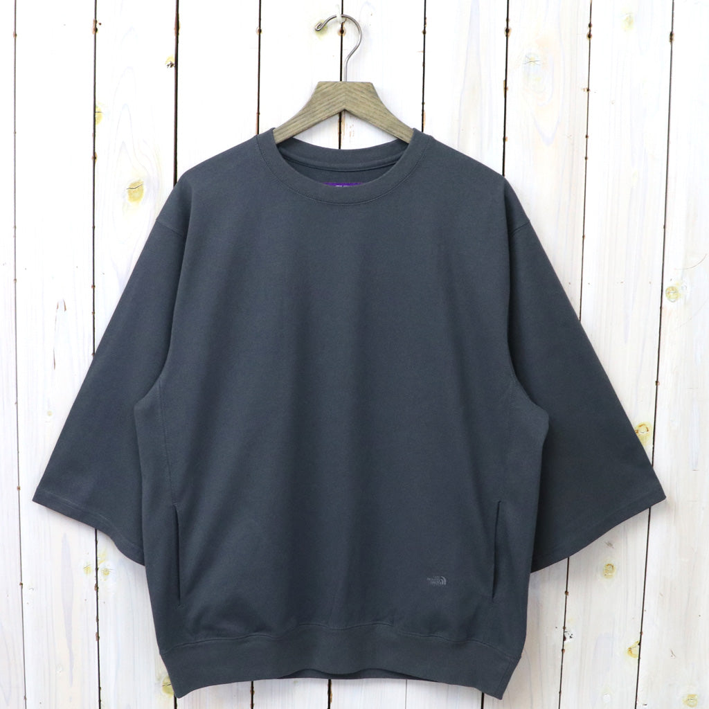 THE NORTH FACE PURPLE LABEL : 9.5oz Field S/S Pullover (Asphalt Gray)