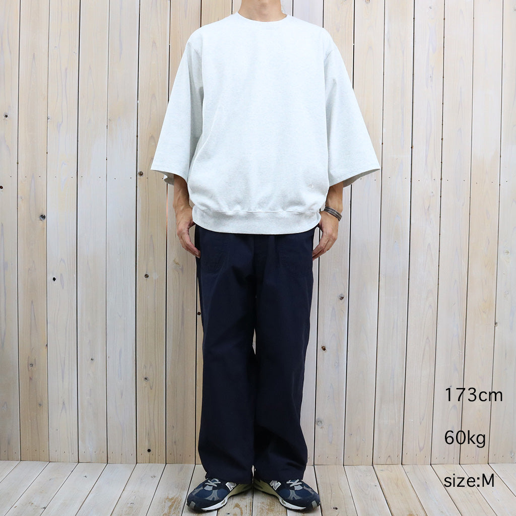 THE NORTH FACE PURPLE LABEL : 9.5oz Field S/S Pullover (Stone)