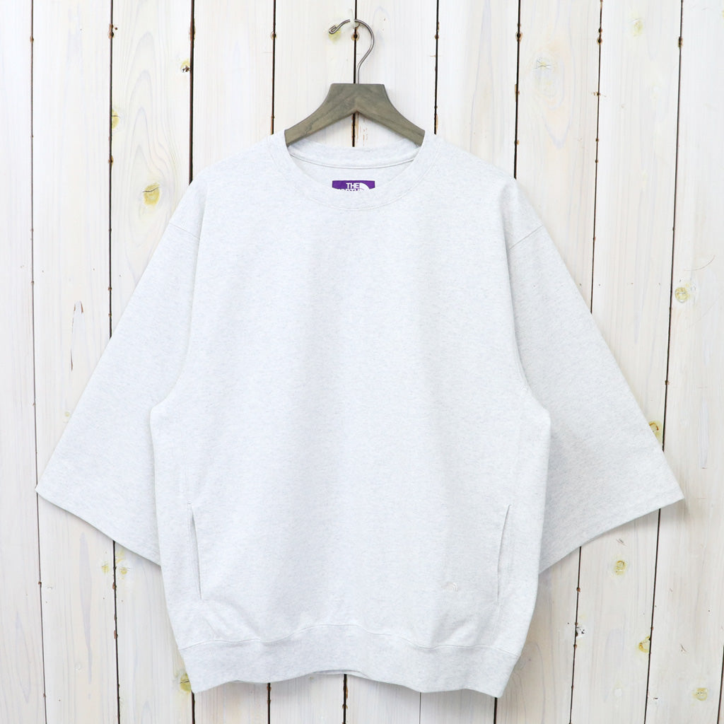 【SALE40%OFF】THE NORTH FACE PURPLE LABEL : 9.5oz Field S/S Pullover (Stone)