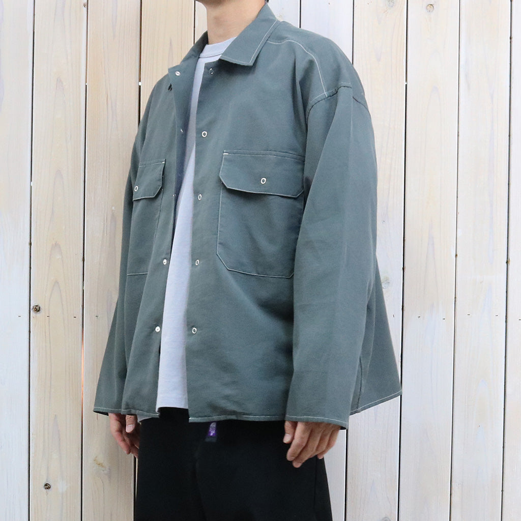 THE NORTH FACE PURPLE LABEL : Field Work Shirt (Asphalt Gray)