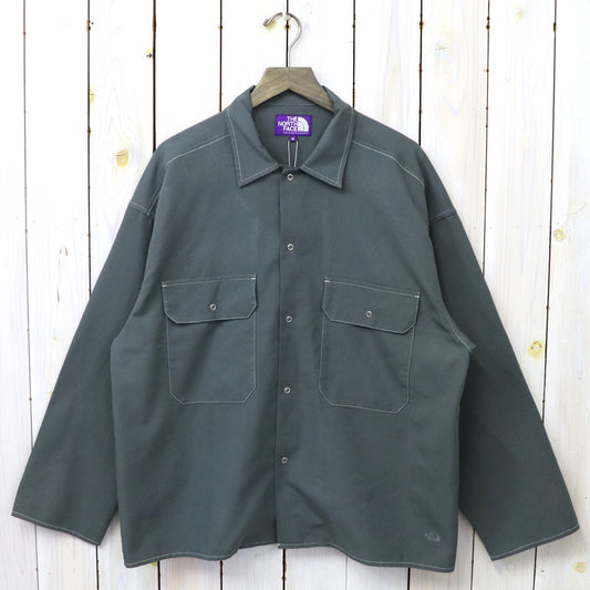 THE NORTH FACE PURPLE LABEL : Field Work Shirt (Asphalt Gray)