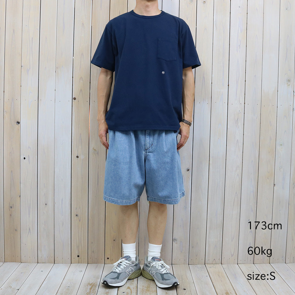 nanamica : COOLMAX Jersey Pocket Tee (Navy)
