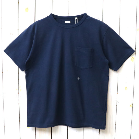 nanamica : COOLMAX Jersey Pocket Tee (Navy)