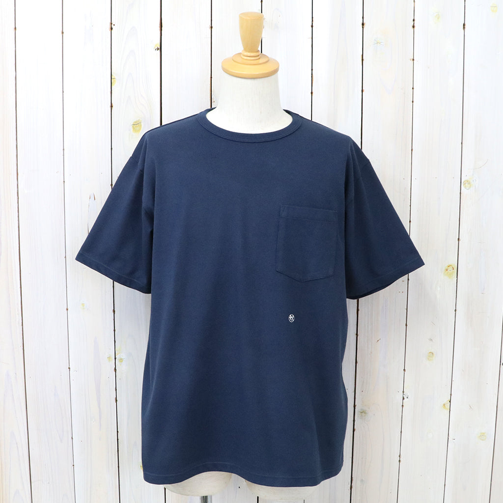 nanamica : COOLMAX Jersey Pocket Tee (Navy)