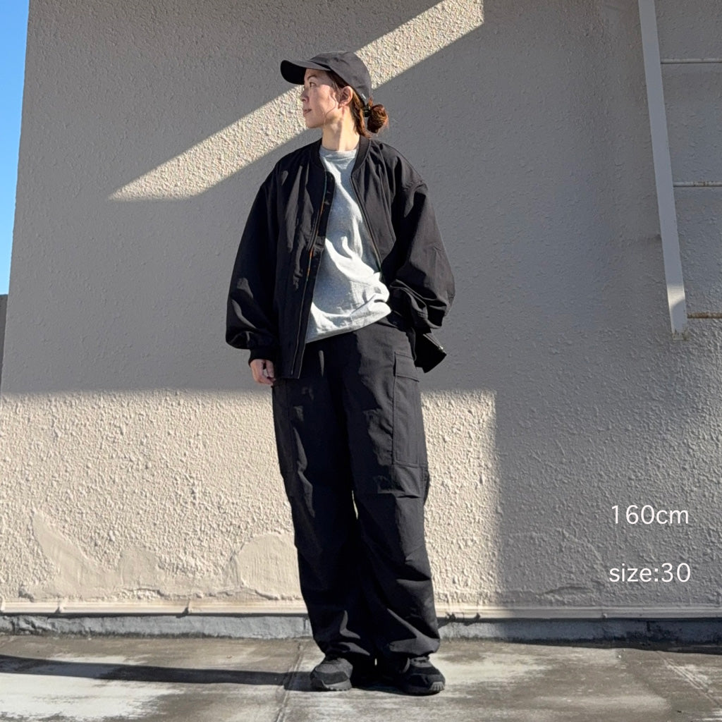 nanamica : ALPHADRY Field Cargo Pants (Black)