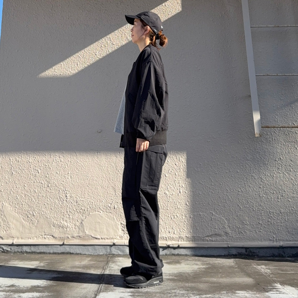 nanamica : ALPHADRY Field Cargo Pants (Black)