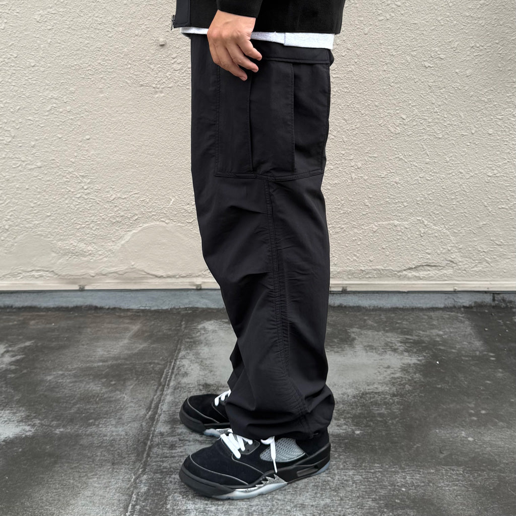 nanamica : ALPHADRY Field Cargo Pants (Black)