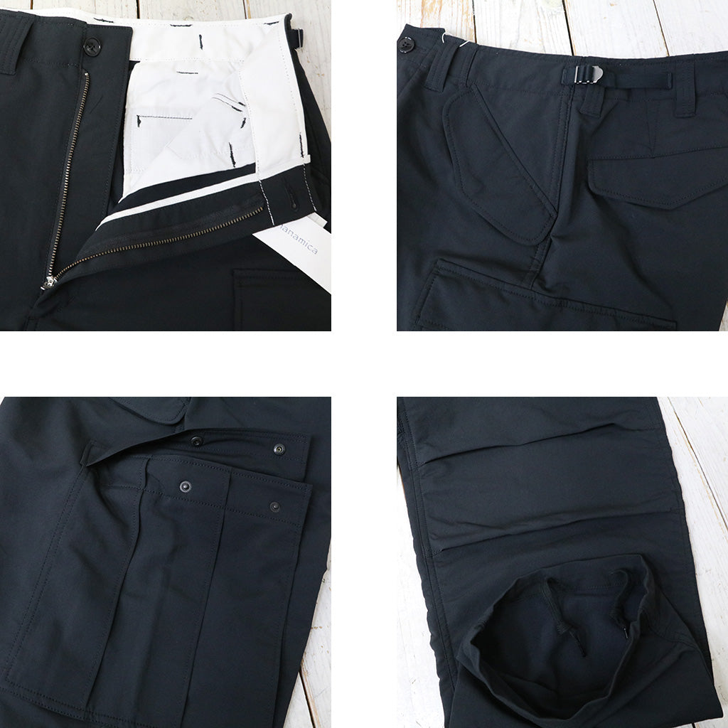 nanamica : ALPHADRY Field Cargo Pants (Black)