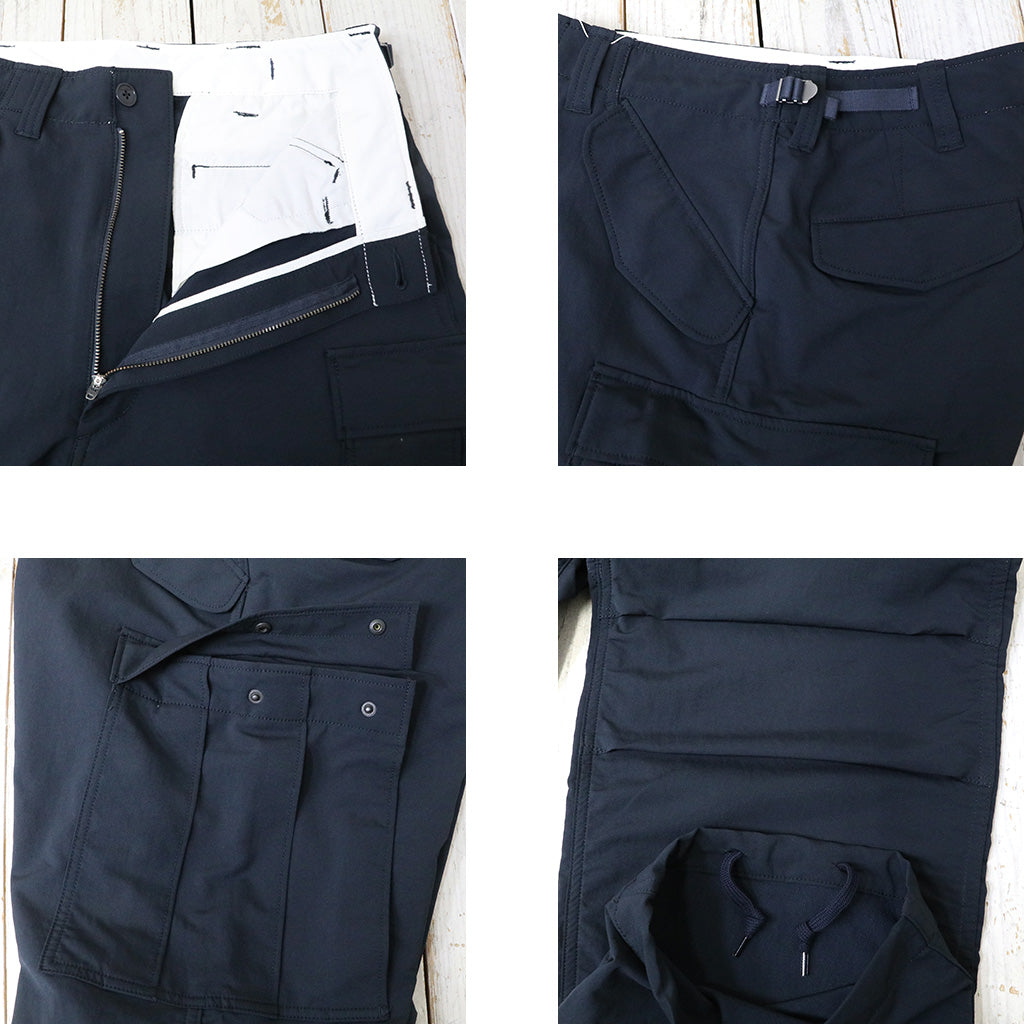 nanamica : ALPHADRY Field Cargo Pants (Dark Navy)