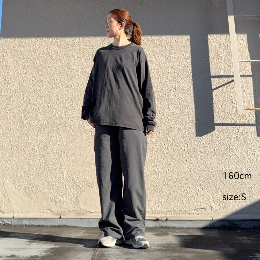 THE NORTH FACE PURPLE LABEL : Faded Field Long Sleeve Tee (Black)