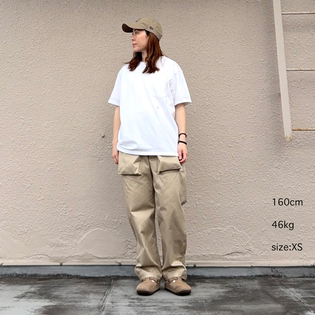 nanamica : COOLMAX Jersey Pocket Tee (White)