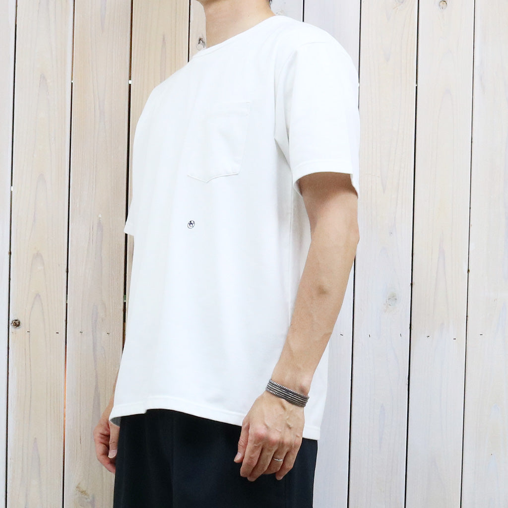 nanamica : COOLMAX Jersey Pocket Tee (White)
