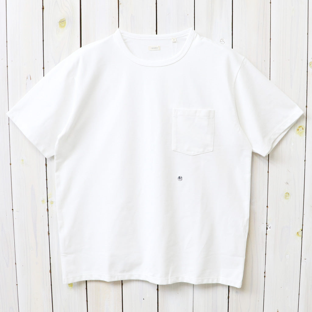 nanamica : COOLMAX Jersey Pocket Tee (White)