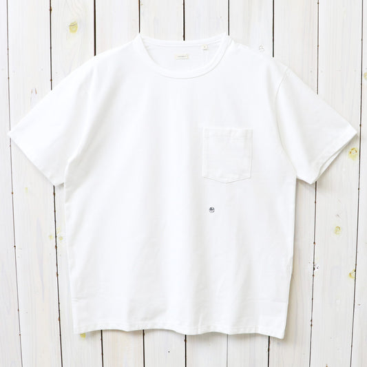 nanamica : COOLMAX Jersey Pocket Tee (White)