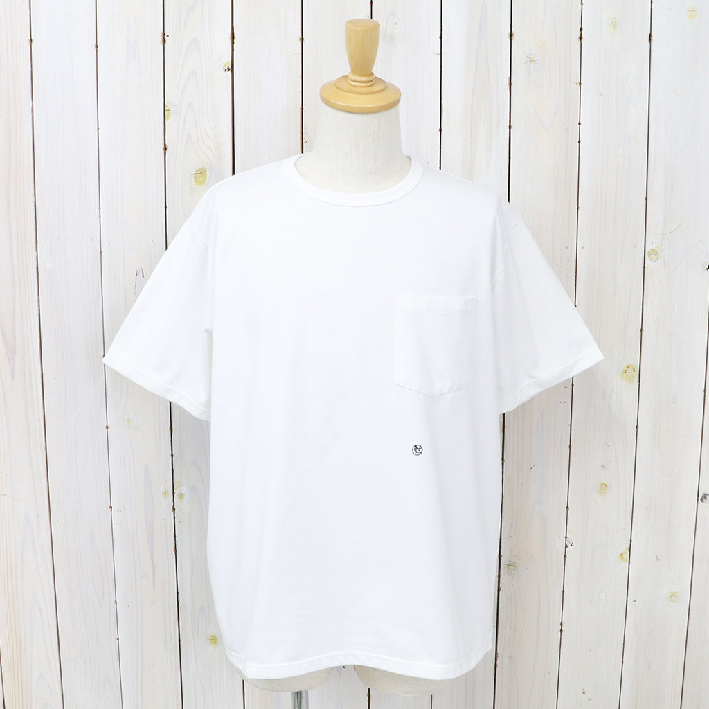nanamica : COOLMAX Jersey Pocket Tee (White)