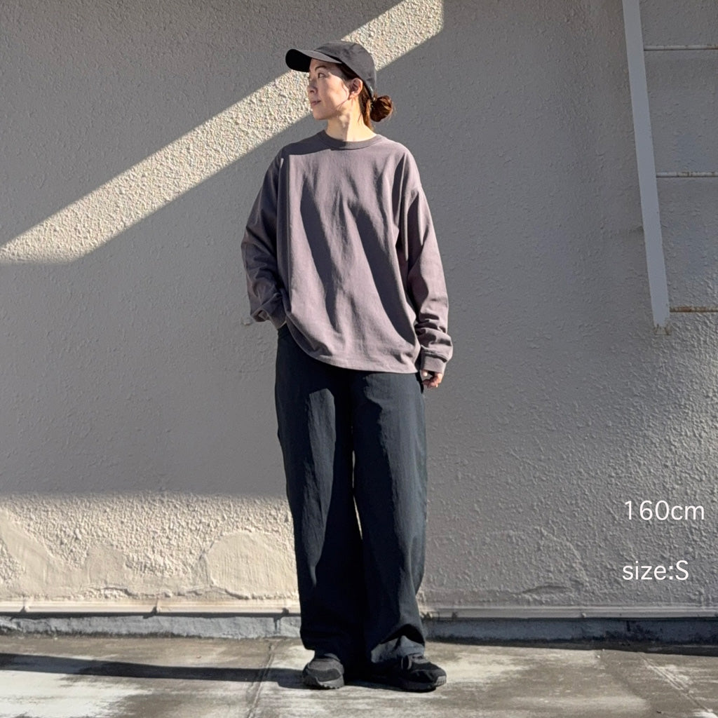 【SALE40%OFF】THE NORTH FACE PURPLE LABEL : Faded Field Long Sleeve Tee (Asphalt Gray)