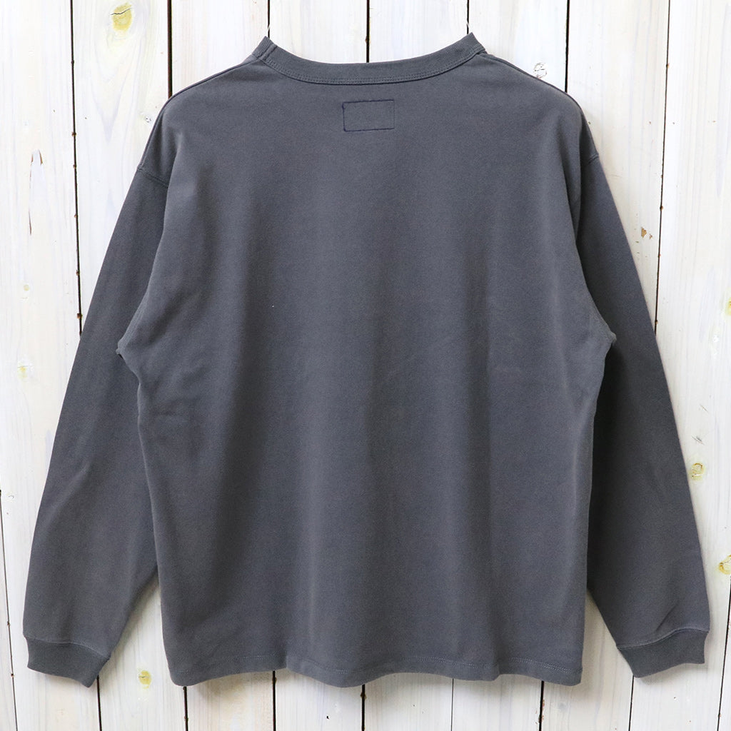 THE NORTH FACE PURPLE LABEL : Faded Field Long Sleeve Tee (Asphalt Gray)